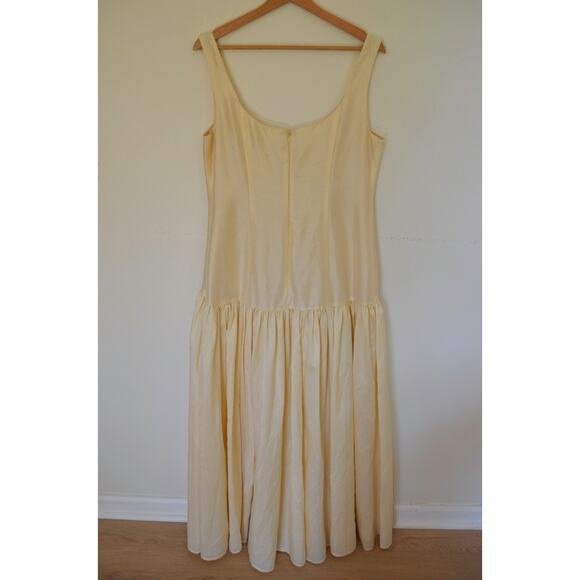 Hutch Ridge Maxi Dress Butter Yellow Size 10 - Picture 7 of 7